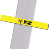 Kimling's Academy - Awesome Attitude Achievement Stripes - BeltStripes.com : The #1 Source for Martial Arts Belt Tape
