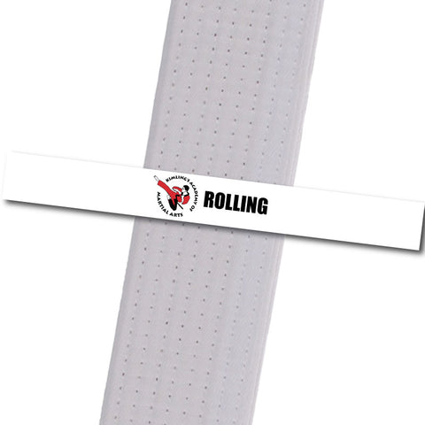 Kimling's Academy - Rolling Achievement Stripes - BeltStripes.com : The #1 Source for Martial Arts Belt Tape
