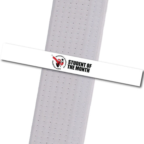 Kimling's Academy - Student of the Month Achievement Stripes - BeltStripes.com : The #1 Source for Martial Arts Belt Tape
