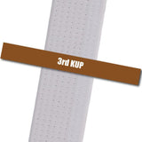 Kim's Tae Kwon Do - 3rd Kup Achievement Stripes - BeltStripes.com : The #1 Source for Martial Arts Belt Tape