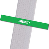 Kim's Tae Kwon Do - Integrity Achievement Stripes - BeltStripes.com : The #1 Source for Martial Arts Belt Tape