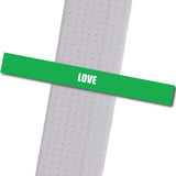 Kim's Tae Kwon Do - Love Achievement Stripes - BeltStripes.com : The #1 Source for Martial Arts Belt Tape
