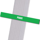 Kim's Tae Kwon Do - Peace Achievement Stripes - BeltStripes.com : The #1 Source for Martial Arts Belt Tape