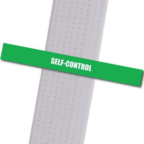 Kim's Tae Kwon Do - Self Control Achievement Stripes - BeltStripes.com : The #1 Source for Martial Arts Belt Tape