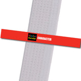 Kinder Karate - Character - Red Custom Belt Stripes - BeltStripes.com : The #1 Source for Martial Arts Belt Tape