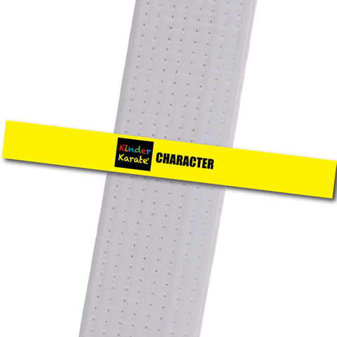 Kinder Karate - Character - Yellow Custom Belt Stripes - BeltStripes.com : The #1 Source for Martial Arts Belt Tape