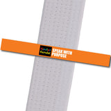 Kinder Karate - Speak With Purpose Custom Belt Stripes - BeltStripes.com : The #1 Source for Martial Arts Belt Tape