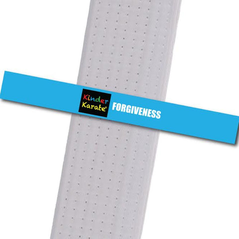Kinder Karate - Forgiveness Custom Belt Stripes - BeltStripes.com : The #1 Source for Martial Arts Belt Tape