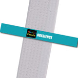 Kinder Karate - Obedience Custom Belt Stripes - BeltStripes.com : The #1 Source for Martial Arts Belt Tape