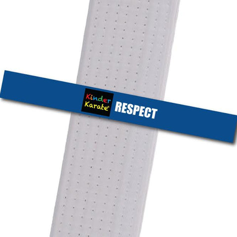 Kinder Karate - Respect Custom Belt Stripes - BeltStripes.com : The #1 Source for Martial Arts Belt Tape