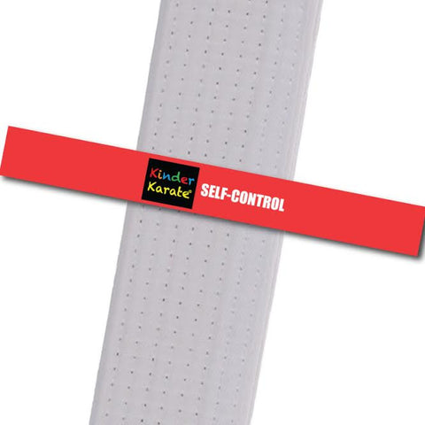 Kinder Karate - Self Control Custom Belt Stripes - BeltStripes.com : The #1 Source for Martial Arts Belt Tape