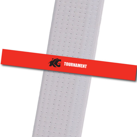 KuGar TKD - Tournament - Red with Black Logo
