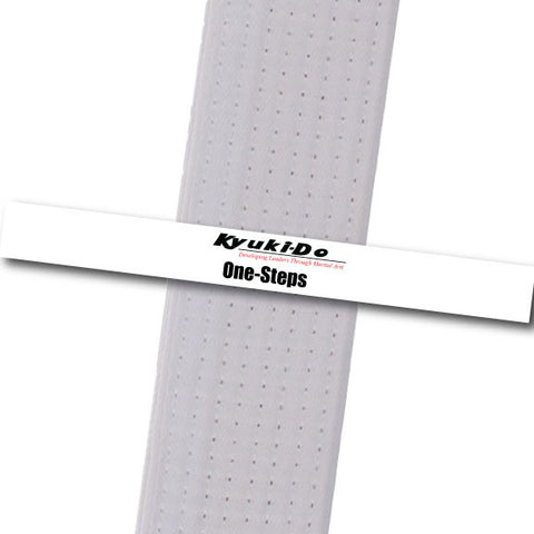 Kyuki-Do MA - One Steps Custom Belt Stripes - BeltStripes.com : The #1 Source for Martial Arts Belt Tape