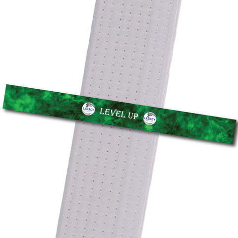 Legacy MA - Level Up - Green Achievement Stripes - BeltStripes.com : The #1 Source for Martial Arts Belt Tape