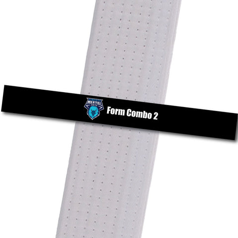 Liberty Martial Arts - Form Combo 2 Custom Belt Stripes - BeltStripes.com : The #1 Source for Martial Arts Belt Tape