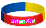 MatChats - Live Out Loud - Silicone Wrist Bands - Level 4: Champion