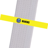 MBD Martial Arts - Blocks Custom Belt Stripes - BeltStripes.com : The #1 Source for Martial Arts Belt Tape