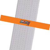 MMAC BeltStripes - Orange Custom Belt Stripes - BeltStripes.com : The #1 Source for Martial Arts Belt Tape