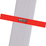 MMAC BeltStripes - Red Custom Belt Stripes - BeltStripes.com : The #1 Source for Martial Arts Belt Tape