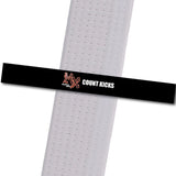 MX Martial Arts - Count Kicks Custom Belt Stripes - BeltStripes.com : The #1 Source for Martial Arts Belt Tape
