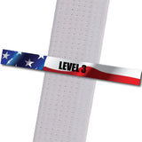 MacKenzie & Yates MA -  Level 3 Achievement Stripes - BeltStripes.com : The #1 Source for Martial Arts Belt Tape