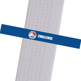 Martial Arts America - Challenge - Blue Custom Belt Stripes - BeltStripes.com : The #1 Source for Martial Arts Belt Tape