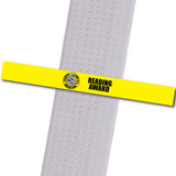 Master Curry MA - Reading Award Achievement Stripes - BeltStripes.com : The #1 Source for Martial Arts Belt Tape