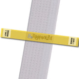 MatChats BeltStripes - Be Respectful - Level 1: Rookie
