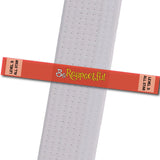 MatChats BeltStripes - Be Respectful - Level 3: All Star