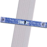 MatChats BeltStripes - Stand Up! - Level 2: Pro Achievement Stripes - BeltStripes.com : The #1 Source for Martial Arts Belt Tape