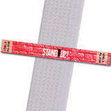 MatChats BeltStripes - Stand Up! - Level 3: All Star Achievement Stripes - BeltStripes.com : The #1 Source for Martial Arts Belt Tape