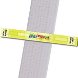 MatChats BeltStripes - Stick With It! - Level 1: Rookie Achievement Stripes - BeltStripes.com : The #1 Source for Martial Arts Belt Tape