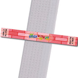 MatChats BeltStripes - Stick With It! - Level 3: All Star Achievement Stripes - BeltStripes.com : The #1 Source for Martial Arts Belt Tape