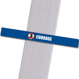 New Tradition - Courage Custom Belt Stripes - BeltStripes.com : The #1 Source for Martial Arts Belt Tape