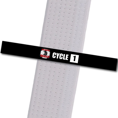 New Tradition - Cycle 1 - with Box Custom Belt Stripes - BeltStripes.com : The #1 Source for Martial Arts Belt Tape