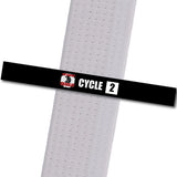 New Tradition - Cycle 2 with Box Custom Belt Stripes - BeltStripes.com : The #1 Source for Martial Arts Belt Tape