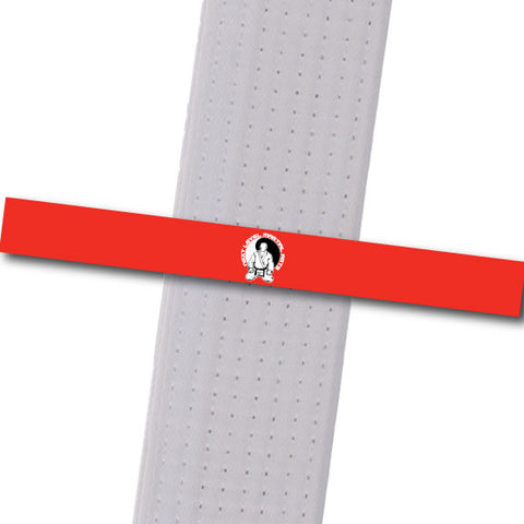 Next Level MA - Logo Only - Red Achievement Stripes - BeltStripes.com : The #1 Source for Martial Arts Belt Tape