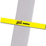 Next Level MA - Ambition Achievement Stripes - BeltStripes.com : The #1 Source for Martial Arts Belt Tape