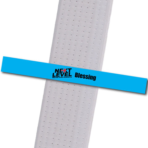 Next Level MA - Blessing Achievement Stripes - BeltStripes.com : The #1 Source for Martial Arts Belt Tape