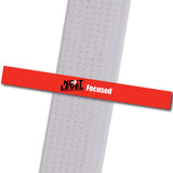 Next Level MA - Focused Achievement Stripes - BeltStripes.com : The #1 Source for Martial Arts Belt Tape