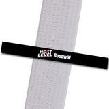 Next Level MA - Goodwill Achievement Stripes - BeltStripes.com : The #1 Source for Martial Arts Belt Tape