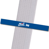 Next Level MA - Joy Achievement Stripes - BeltStripes.com : The #1 Source for Martial Arts Belt Tape