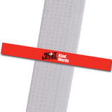 Next Level MA - Kind Words Achievement Stripes - BeltStripes.com : The #1 Source for Martial Arts Belt Tape