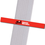 Next Level MA - Rejoicing With Others Achievement Stripes - BeltStripes.com : The #1 Source for Martial Arts Belt Tape