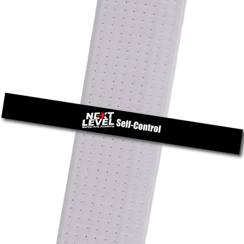 Next Level MA - Self Control Achievement Stripes - BeltStripes.com : The #1 Source for Martial Arts Belt Tape