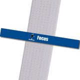 Next Step MA - Focus Custom Belt Stripes - BeltStripes.com : The #1 Source for Martial Arts Belt Tape