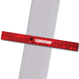 Next Step MA - Leadership Custom Belt Stripes - BeltStripes.com : The #1 Source for Martial Arts Belt Tape