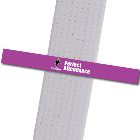 Next Step MA - Perfect Attendance Custom Belt Stripes - BeltStripes.com : The #1 Source for Martial Arts Belt Tape