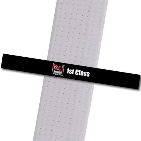 P4 Martial Arts - 1st Class Custom Belt Stripes - BeltStripes.com : The #1 Source for Martial Arts Belt Tape