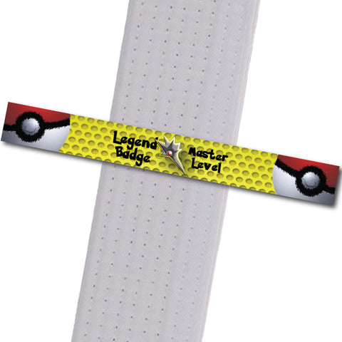 PokeStripes - Legend Badge - Master Level Achievement Stripes - BeltStripes.com : The #1 Source for Martial Arts Belt Tape